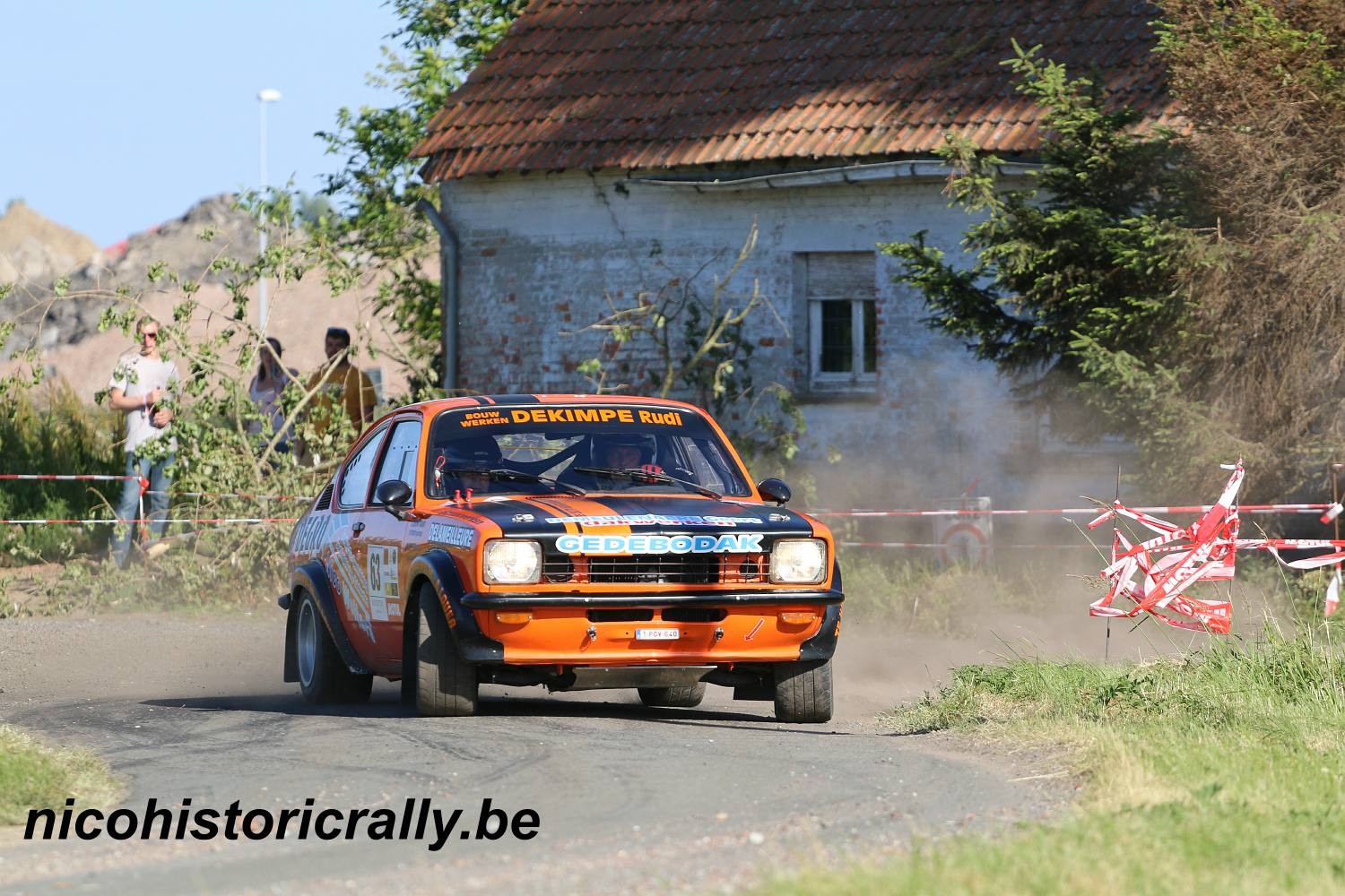 Wedstrijdverslag Rudi Dekimpe en Leroy Christophe in de Rally van Wervik.