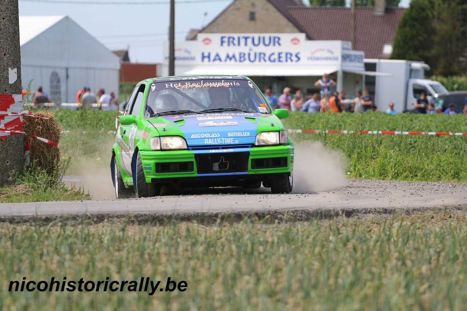 Wedstrijdverslag Stefan Sijbers en Axel Vandroemme in de TBR Rallysprint.