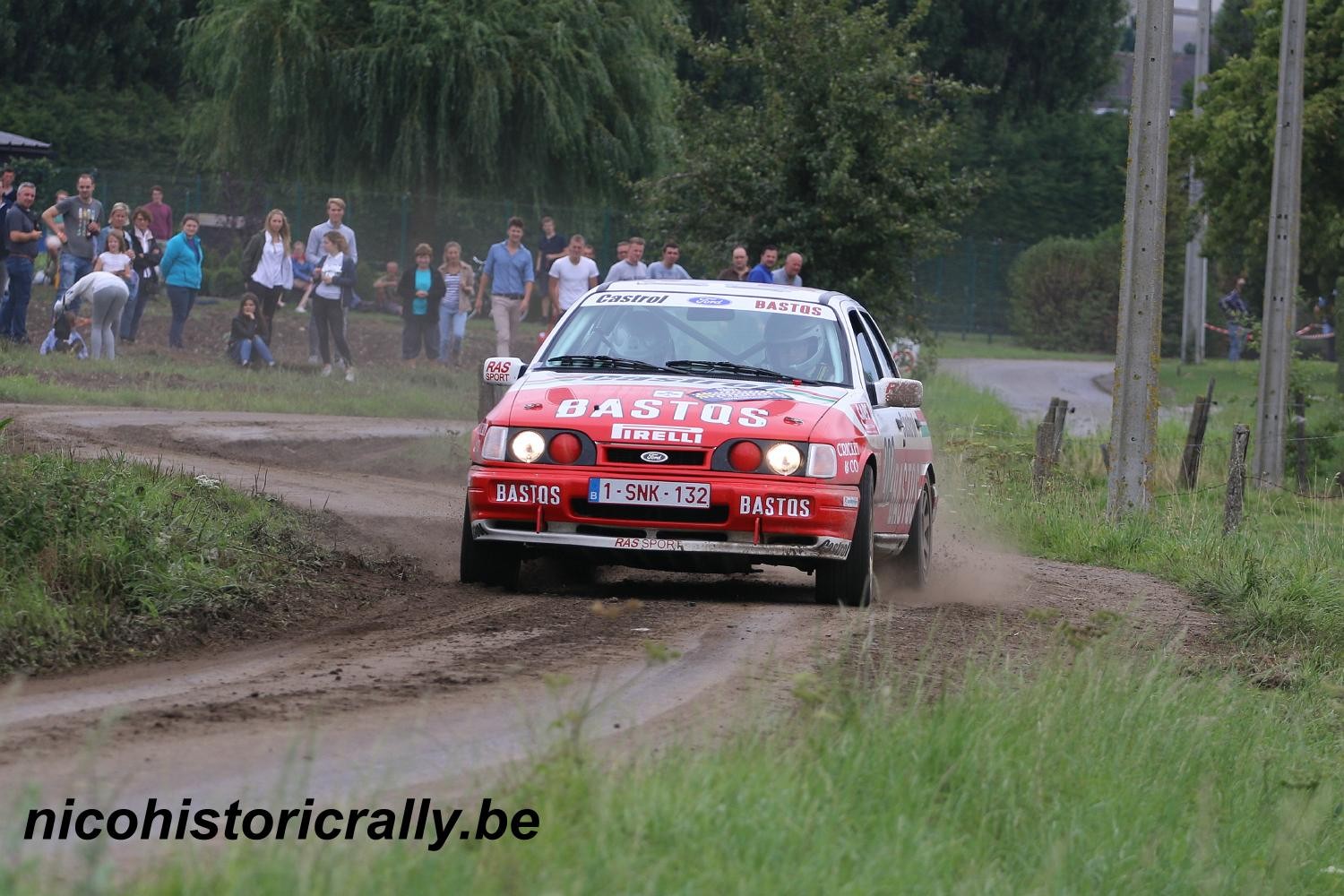 Stefaan Stouf en Joris Erard winnen in de Rally van Staden.