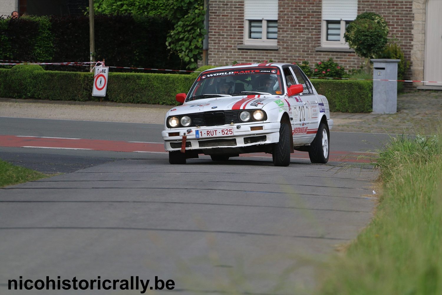 Devy Demuynck in de ORC Rally.