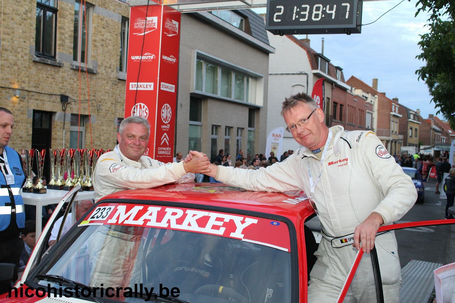Wedstrijdverslag Patrick Spillebeen en Danny Markey in de FIA Las Vegas Ypres Historic Rally 2018.