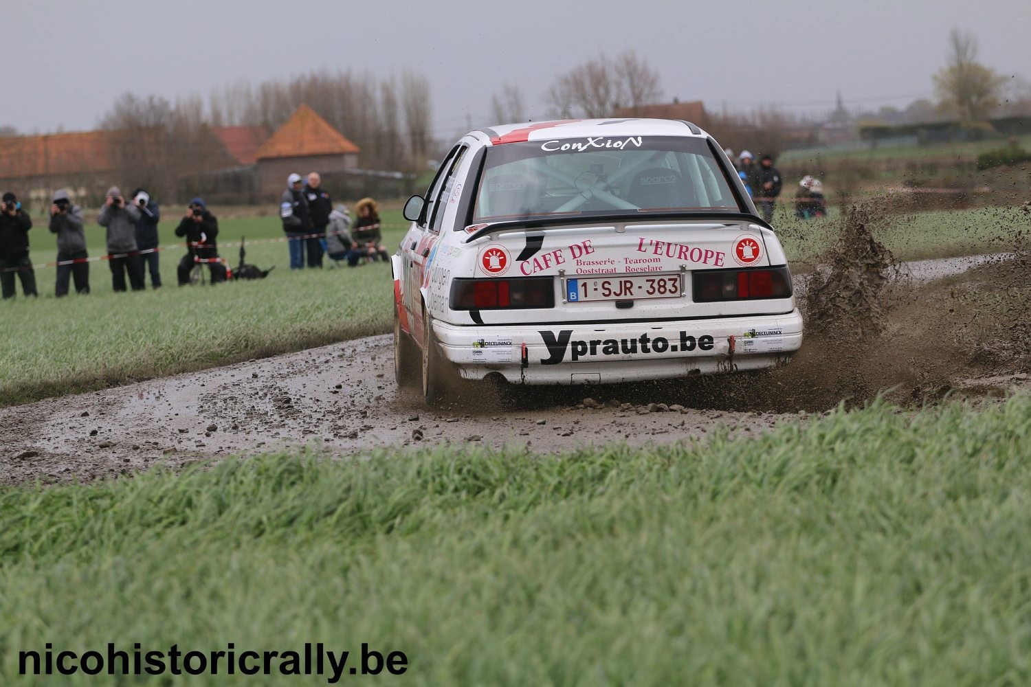 Wedstrijdverslag Nick Toorré en Frank Verschoore in de Rallysprint van Moorslede.