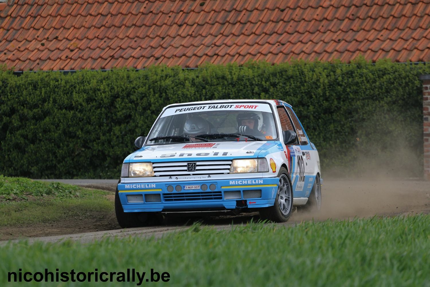 Wedstrijdverslag Frederik Benouwt en Axel Vandroemme in de Monteberg Rally.