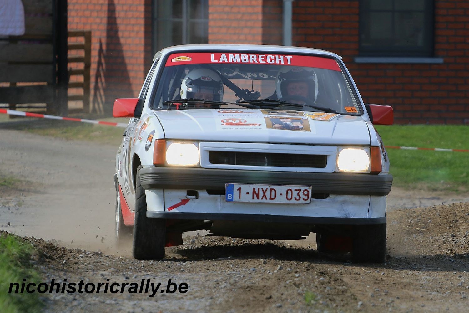 Wedstrijdverslag Dick Lambrecht in de Rallysprint van Moorslede.