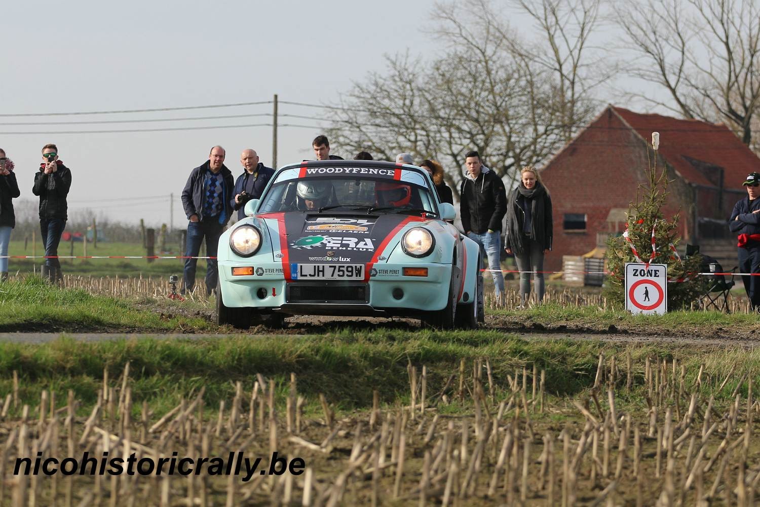 Wedstrijdverslag Patrick Mylleville in de Rallysprint van Moorslede.