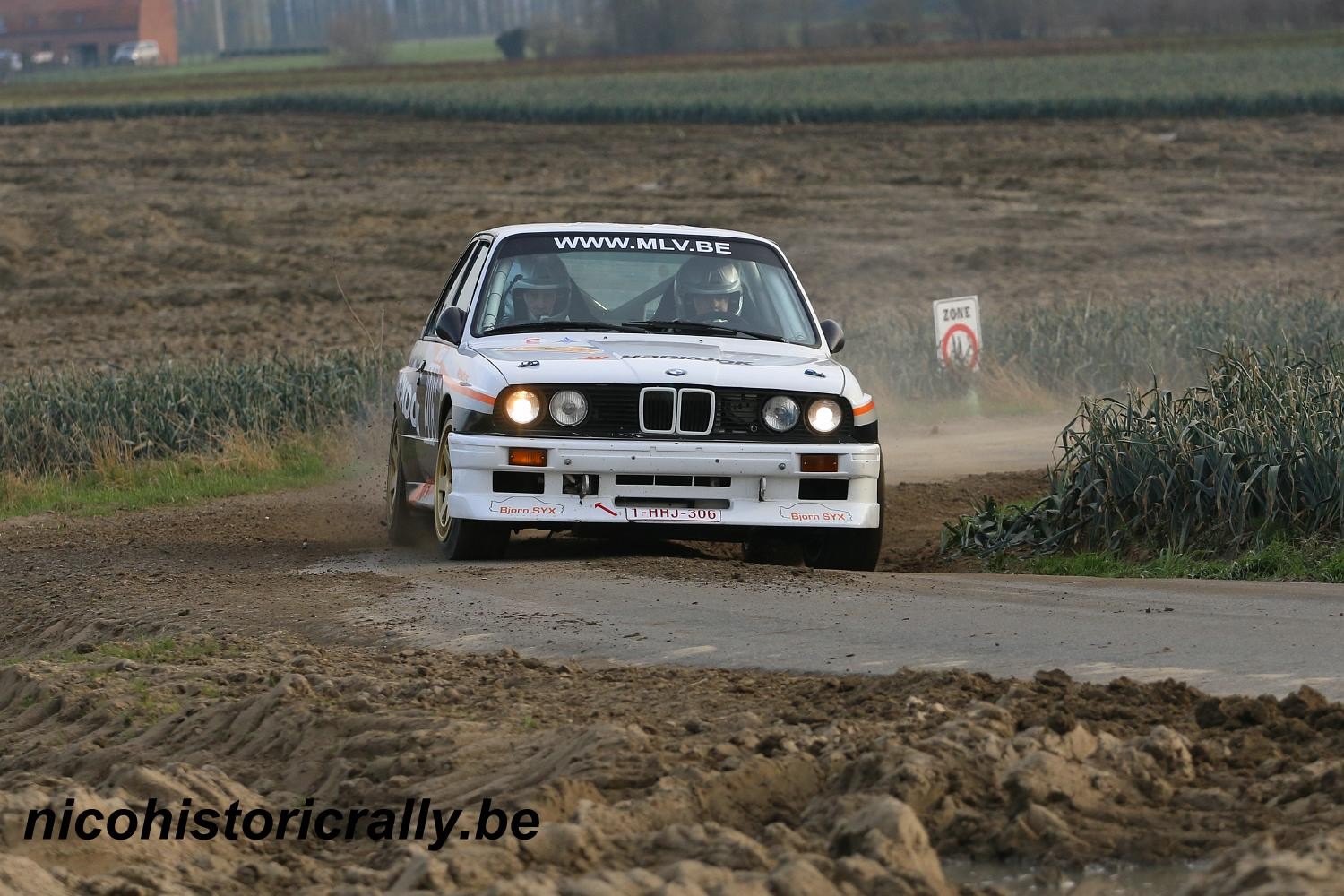 Wedstrijdverslag Christophe Merlevede in de Rallysprint van Moorslede.