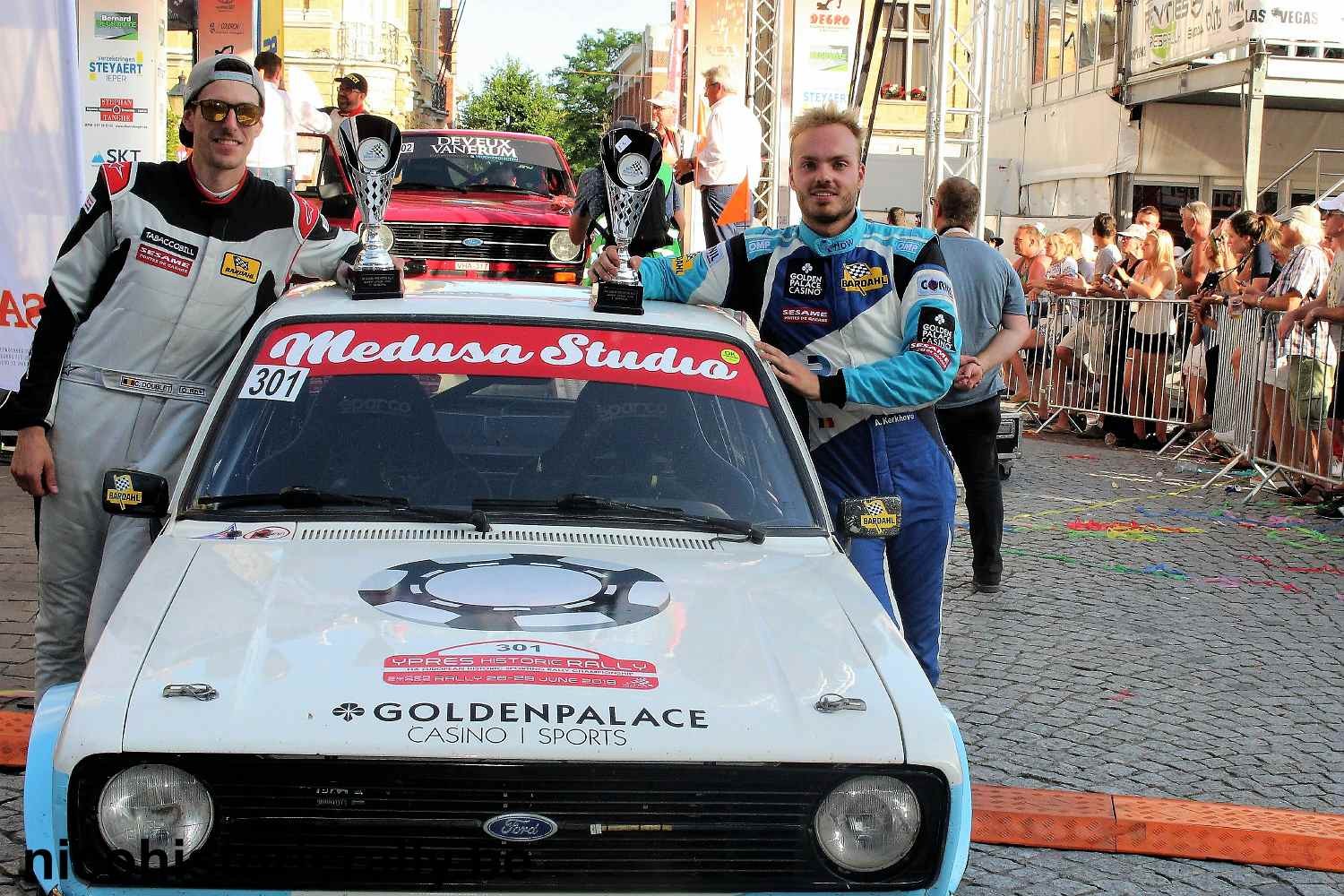 Vooruitblik Condroz Rally Arthur Kerkhove en Christophe Doublet.