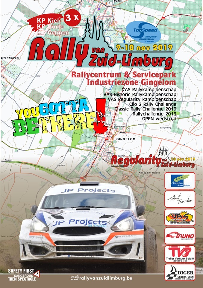 Voorbeschouwing Rally van Zuid-Limburg: Guino Kenis start als favoriet !