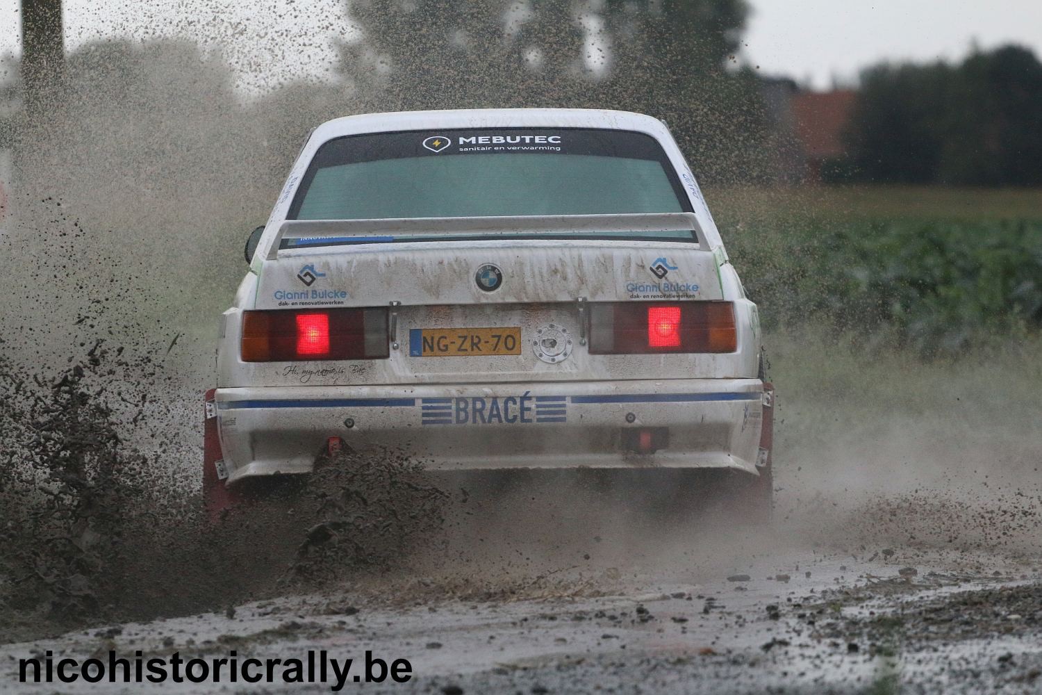 Wedstrijdverslag Cedriek Merlevede en Thijs Ozeel in de Rally van de Monteberg.