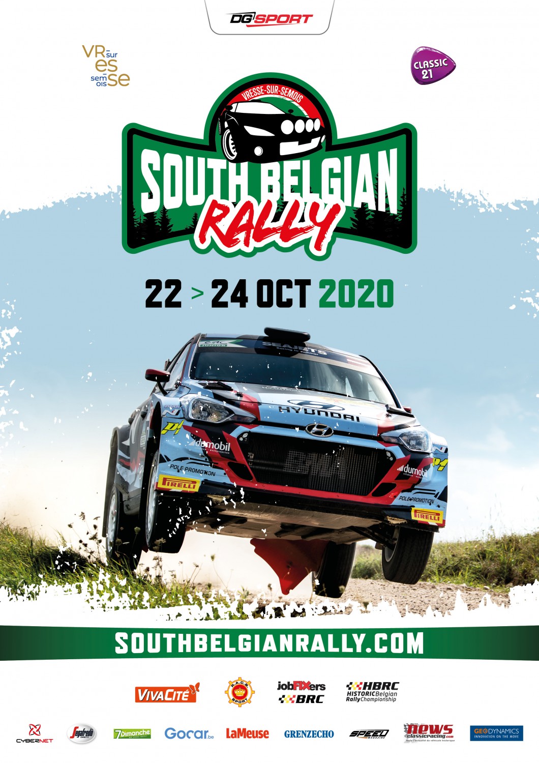 Publiek kan elke spéciale van de South Belgian Rally 2020 bijwonen!