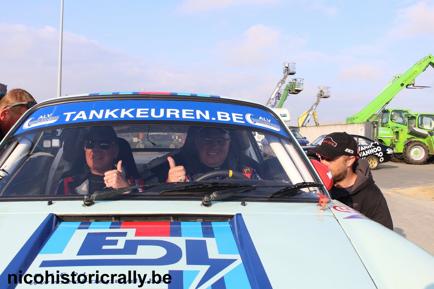 Wedstrijdverslag Patrick Mylleville in de Rally van de Monteberg: heel tevreden !