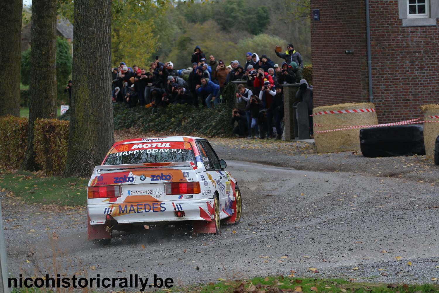 Verslag Condroz Rally: Pieter-Jan Maeyaert oppermachtig met de BMW M3 E30 !
