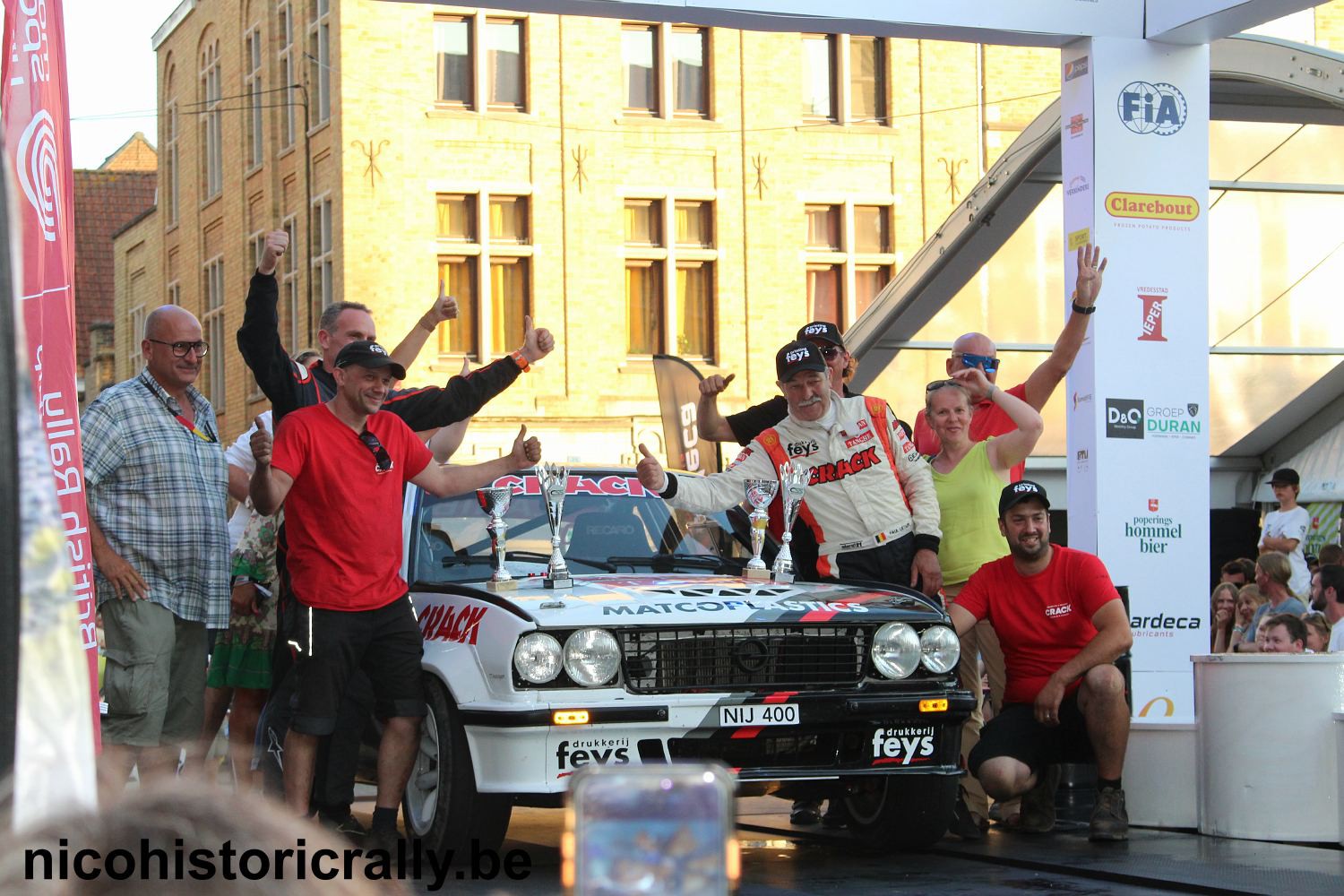 Verslag Ardeca Ypres Rally: Paul Lietaer wint voor de 10de keer !