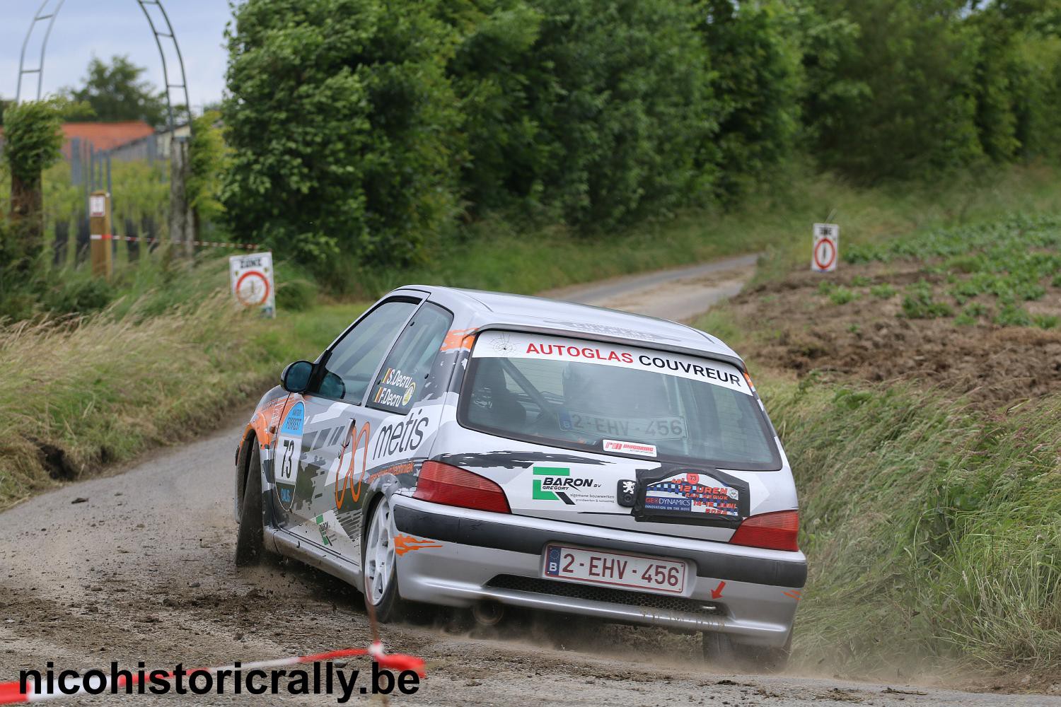 Wedstrijdverslag Simon Decru in de Rally van Wervik: Blijkbaar is het geluk (nog) niet aan mijn zijde !