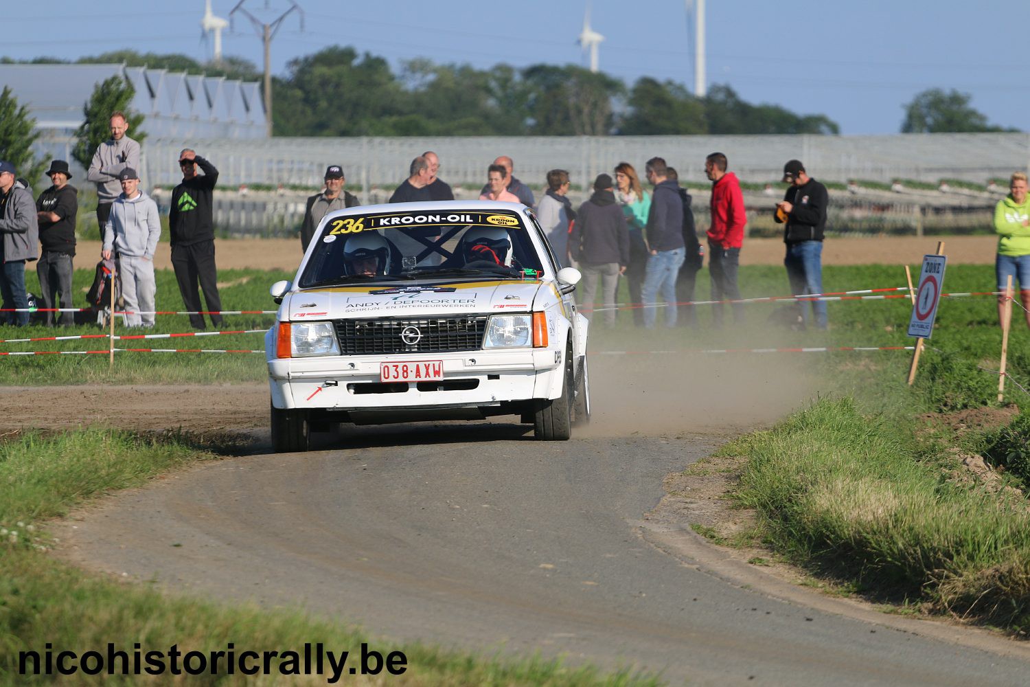 Wedstrijdverslag Pascal Clarys in de Ardeca Ypres Rally DIV 2: 3de in onze klasse !