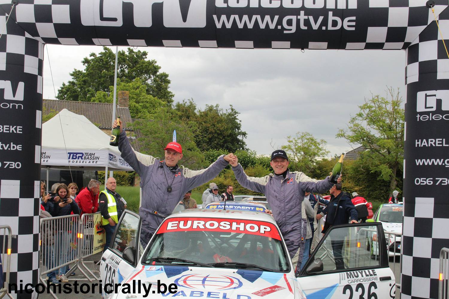 Verslag TBR Short Rally: Danny Kerckhof wint met ruime voorsprong in zijn M3 !
