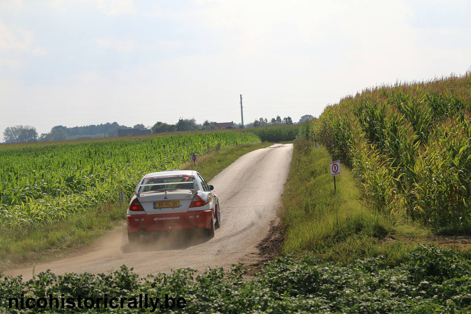 Verslag Short Rally van Kasterlee: Hein Jonkers wint in zijn Mitsubishi Evo 6 !