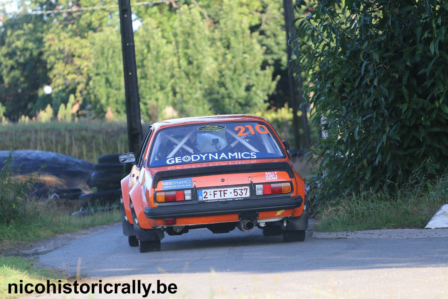 Wedstrijdverslag Mattie Leeten in de Short Rally van Kasterlee: Een geslaagd weekend !