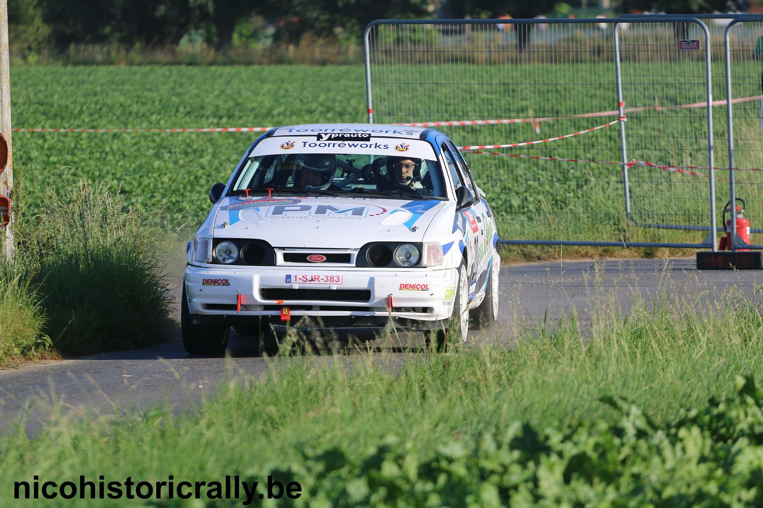 Wedstrijdverslag Nick Toorre in de Rally van Staden: Een onverhoopt succes !