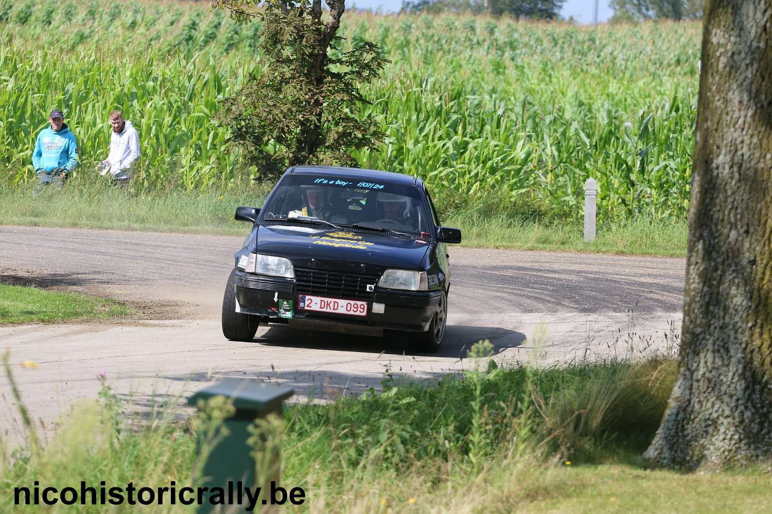 Wedstrijdverslag Glenn Lambert in de Short Rally van Kasterlee: Heel tevreden met onze 1ste plaats in de klasse !