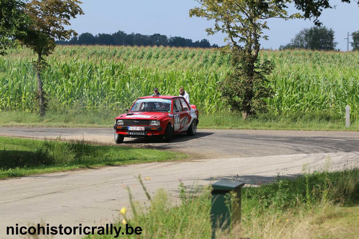 Wedstrijdverslag Fangio Verbeke in de Short Rally van Kasterlee: Ons super geamuseerd !