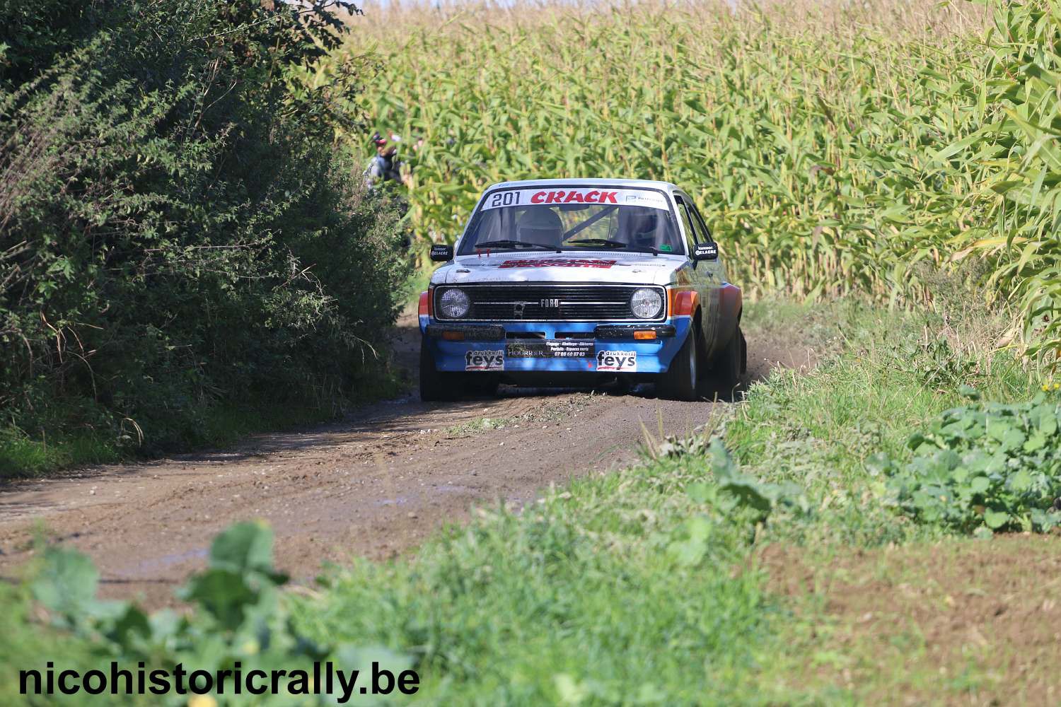 Verslag Rallye Charlemagne: Paul Lietaer wint in zijn MK2 na de opgave van Pieter-Jan !