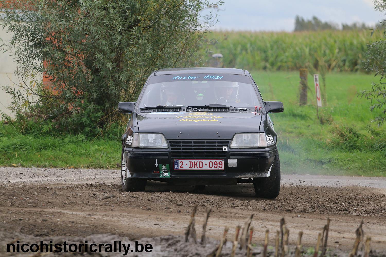 Wedstrijdverslag Glenn Lambert in de Hemicuda Rally: Tevreden ondanks de uitlaatproblemen !