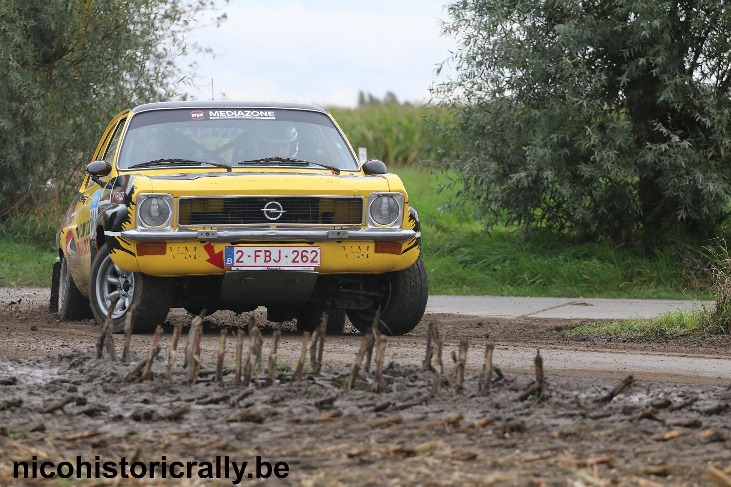 Wedstrijdverslag Ferre Demytenaere in de Hemicuda Rally: Geen probleemloze wedstrijd !