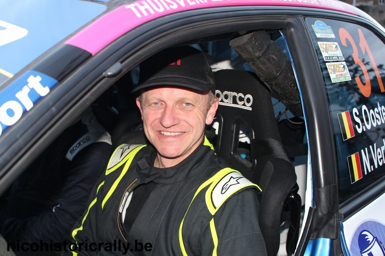 Wedstrijdverslag Sascha Oosterlinck in de TAC Rally: dit doet toch deugd voor het ganse team !