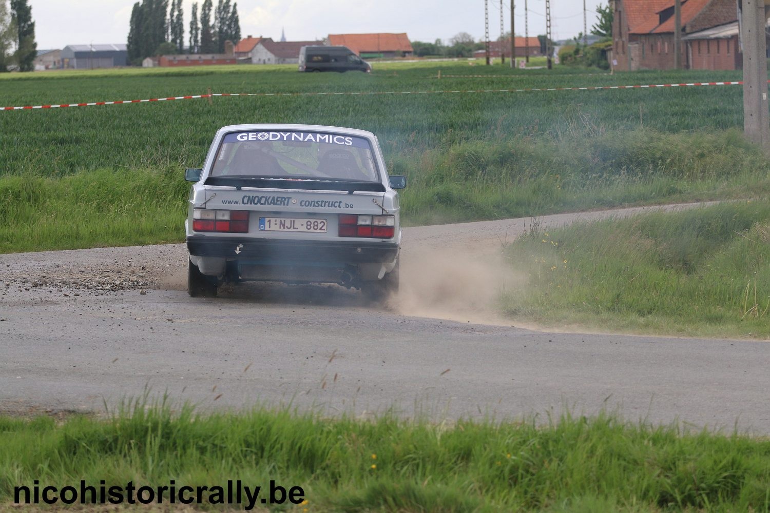 Wedstrijdverslag Bram Fonteyne in de Rally van de Monteberg: Jammer van onze opgave !