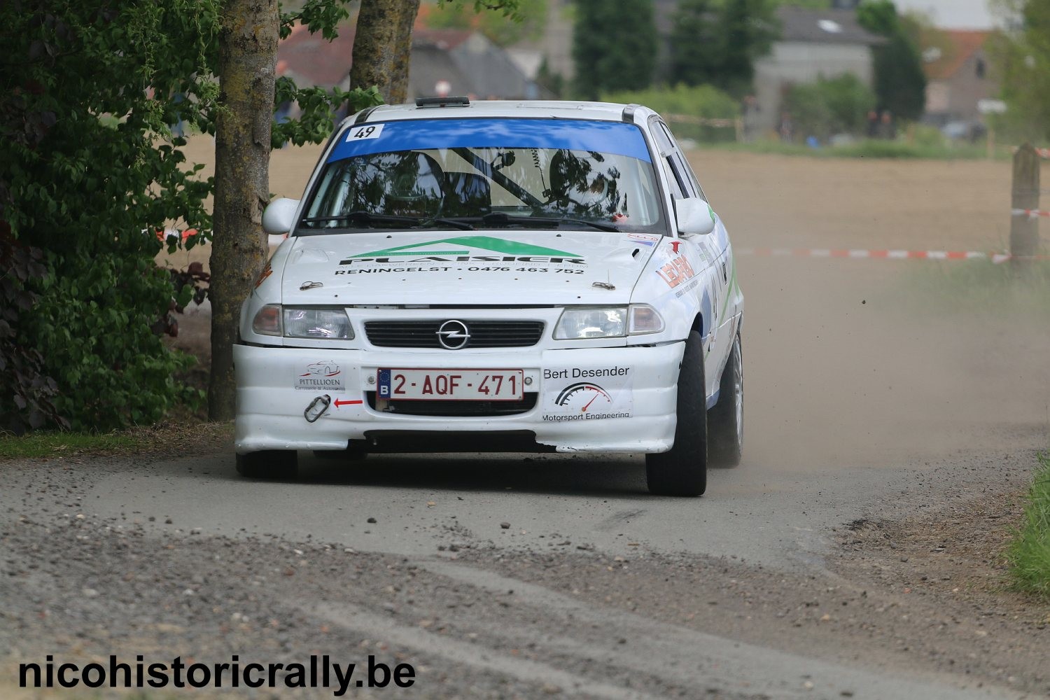 Wedstrijdverslag Ludo Vitse in de Monteberg Rally: Dankzij ons superteam toch aan de start !