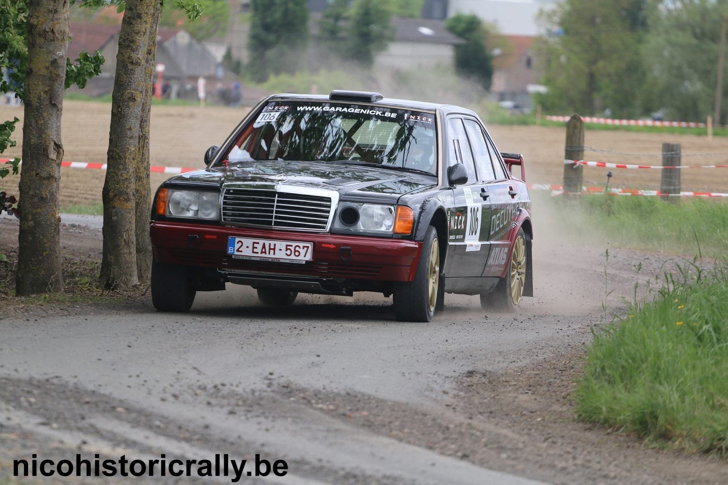 Wedstrijdverslag Nick Vannieuwenhuyse in de Monteberg Rally: Gemengde gevoelens !