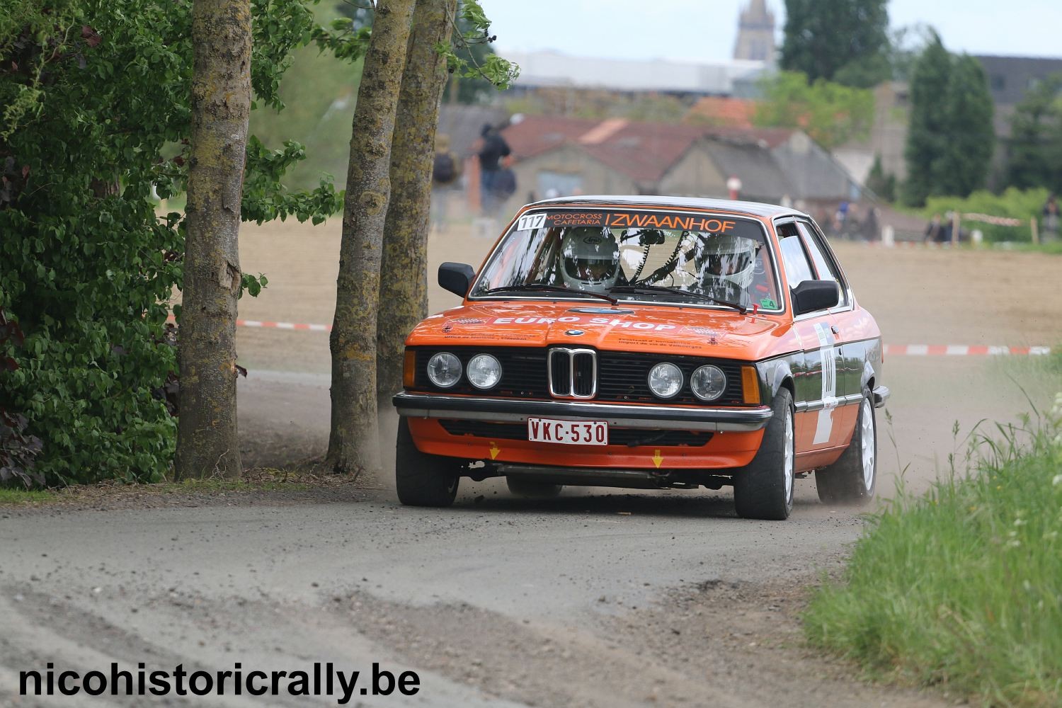Wedstrijdverslag Jurgen Vanderhaeghe in de Rally van de Monteberg: We zijn tevreden dat de wagen technisch perfect bleef functioneren !