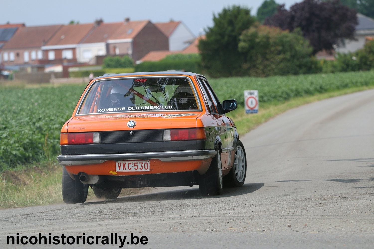 Wedstrijdverslag Jurgen Vanderhaeghe in de Rally van Wervik: Een opgave maar de ervaring nemen we mee !