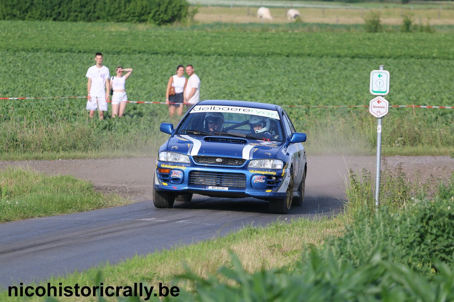 Wedstrijdverslag Sonny Spriet in de Rally van Wervik: Een geslaagde voorbereiding op Ieper !