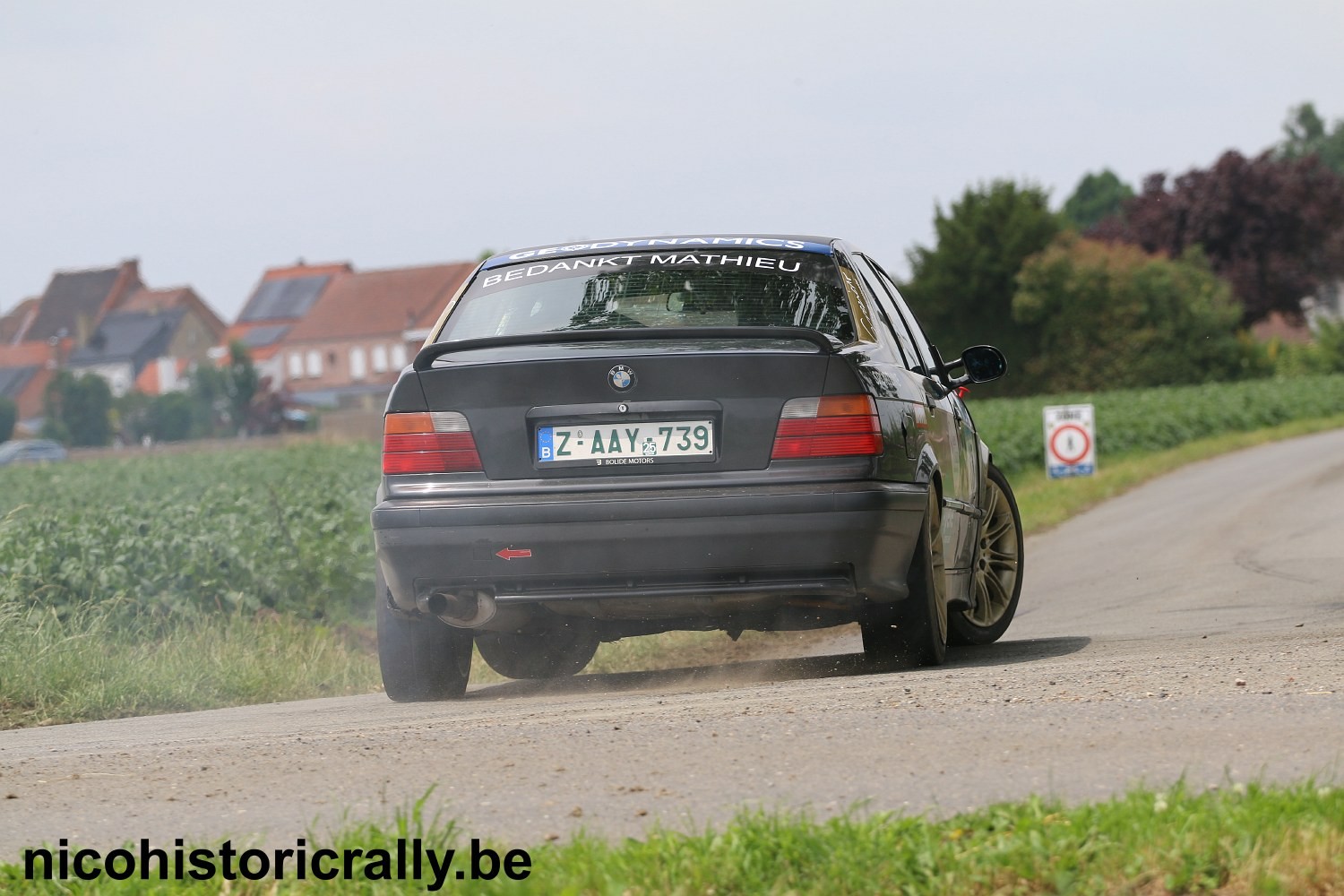 Wedstrijdverslag Lowie Donck in de Rally van Wervik: Veel plezier gehad !
