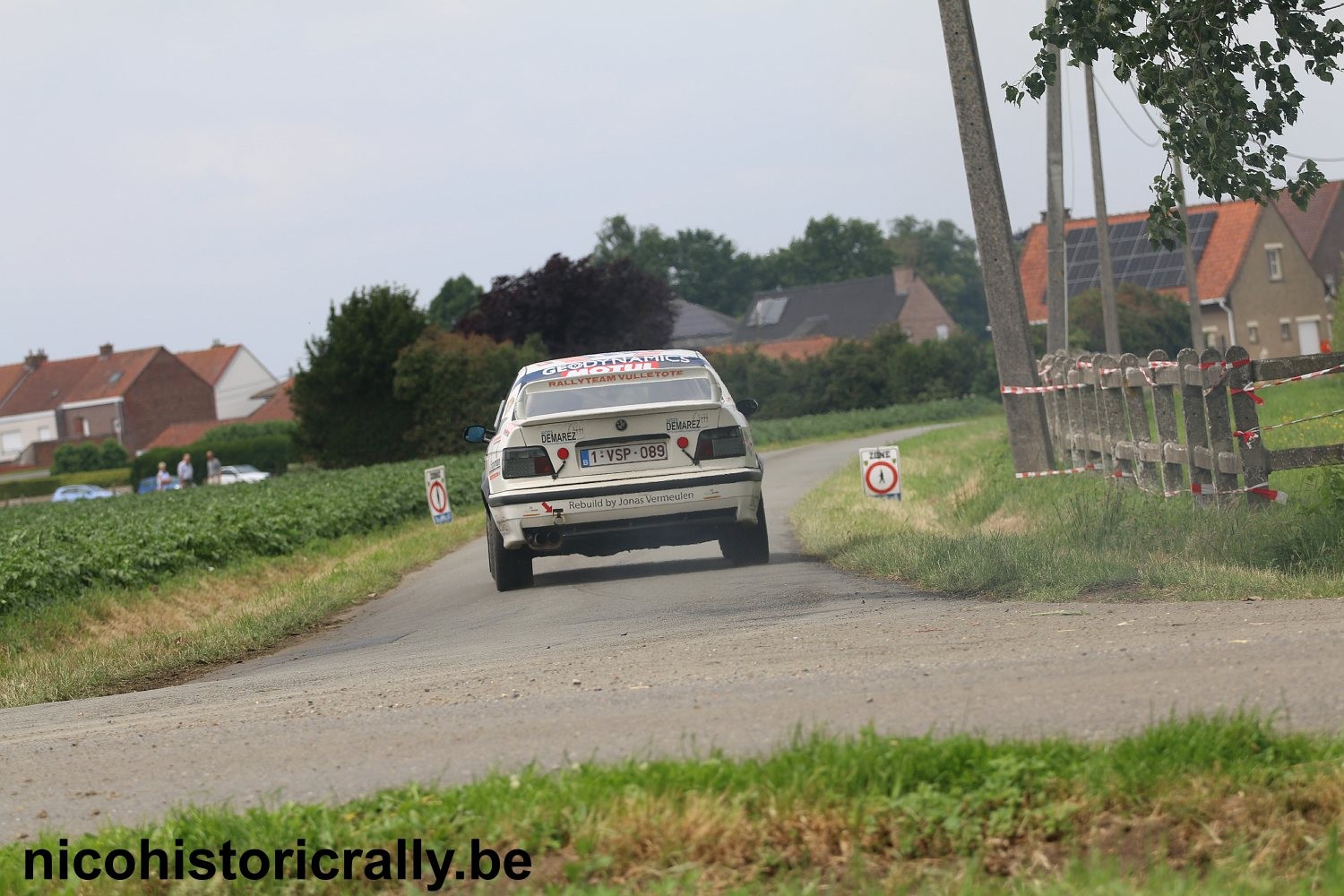 Wedstrijdverslag Serge Dumortier in de Rally van Wervik: Opnieuw een opgave !