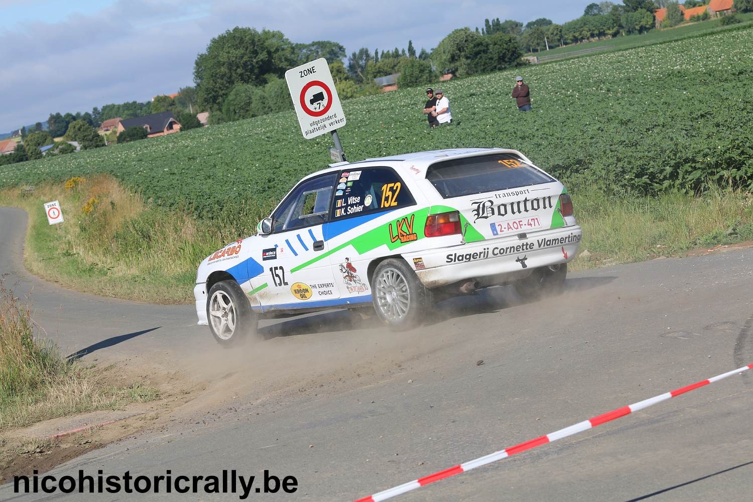 Wedstrijdverslag Ludo Vitse in de Ardeca Ypres Rally: Ons toch de zaterdag nog kunnen tonen !