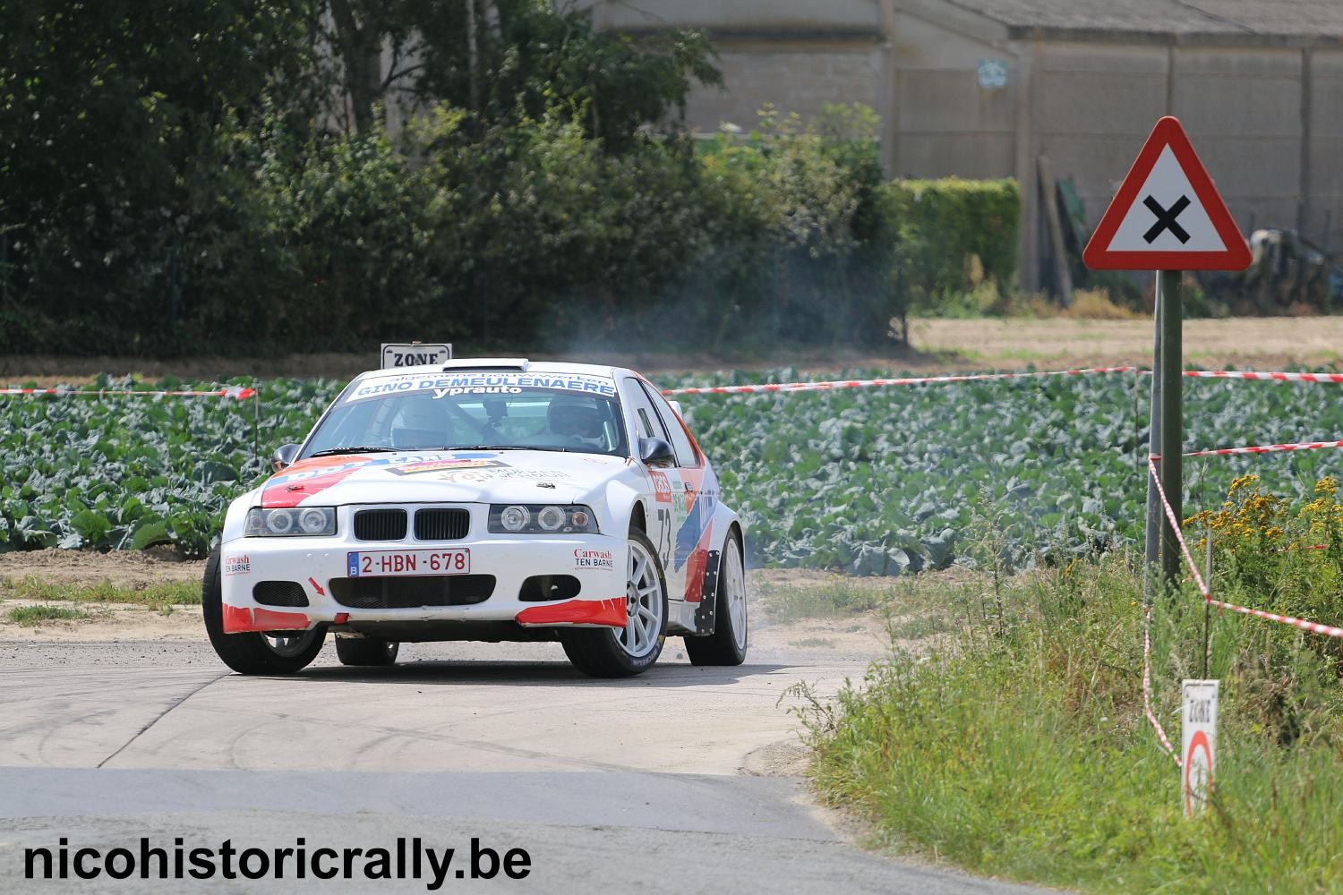 Wedstrijdverslag Kevin en Fangio Verbeke in de Rally van Staden: Terug veel bijgeleerd !