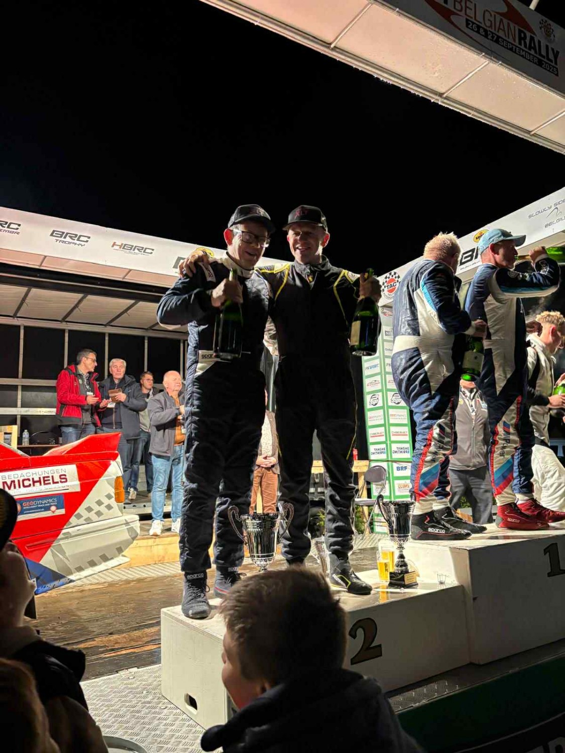 Wedstrijdverslag Sascha Oosterlink in de East Belgian Rally: Zeer tevreden over onze wedstrijd !