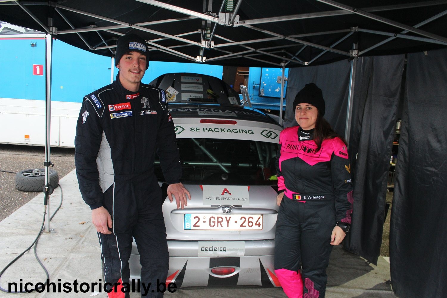 Wedstrijdverslag Armin en Elien Verhaeghe in de Rally van Zuid-Limburg: Heel blij met ons resultaat !