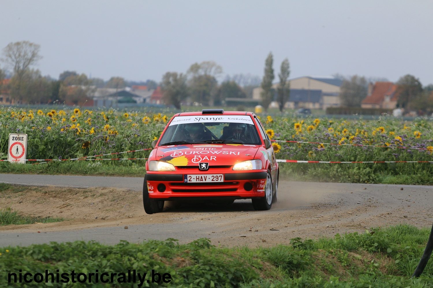 Wedstrijdverslag Younnes Hammache in de Hemicuda Rally: Zeer tevreden over onze wedstrijd !