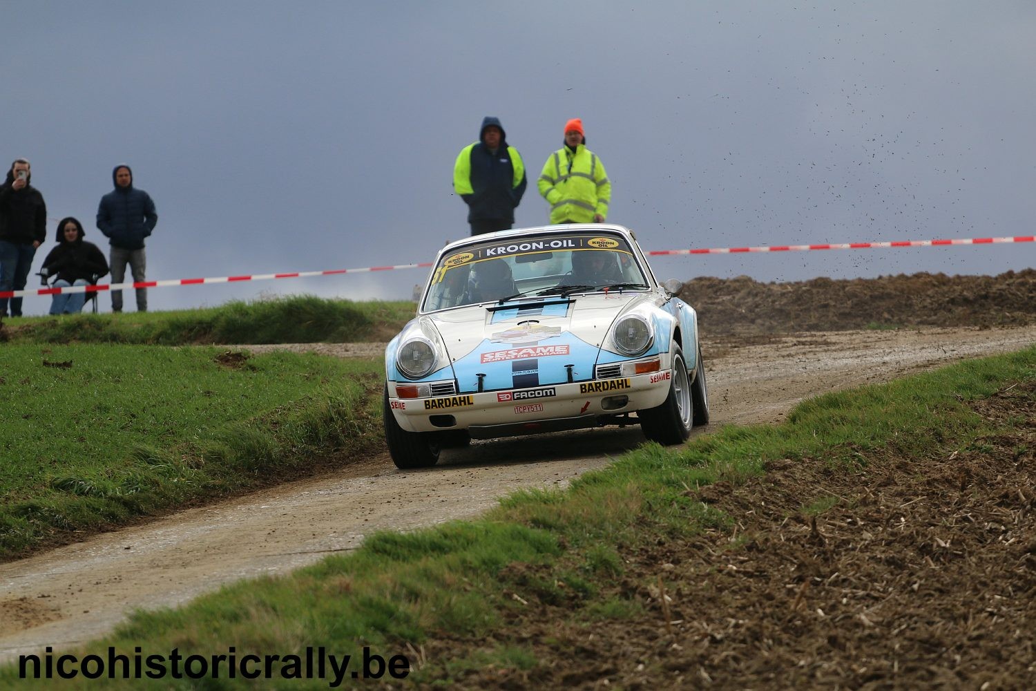 Christophe Kerkhove na 30 jaar weer samen met Kurt Declerck in het Historic BRC