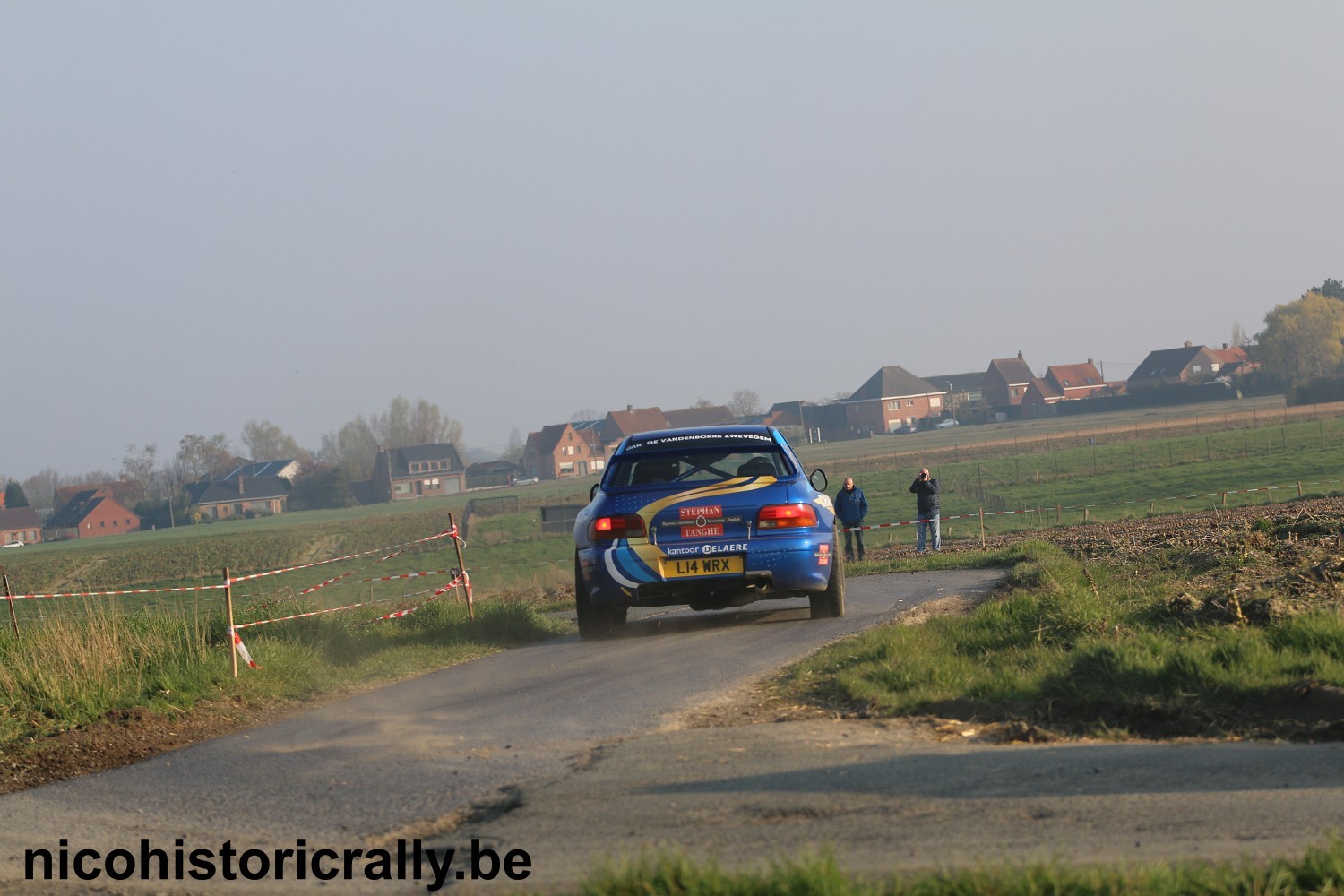 Verslag Short Rally van Moorslede: Paul Lietaer buiten categorie in zijn Subaru WRC !