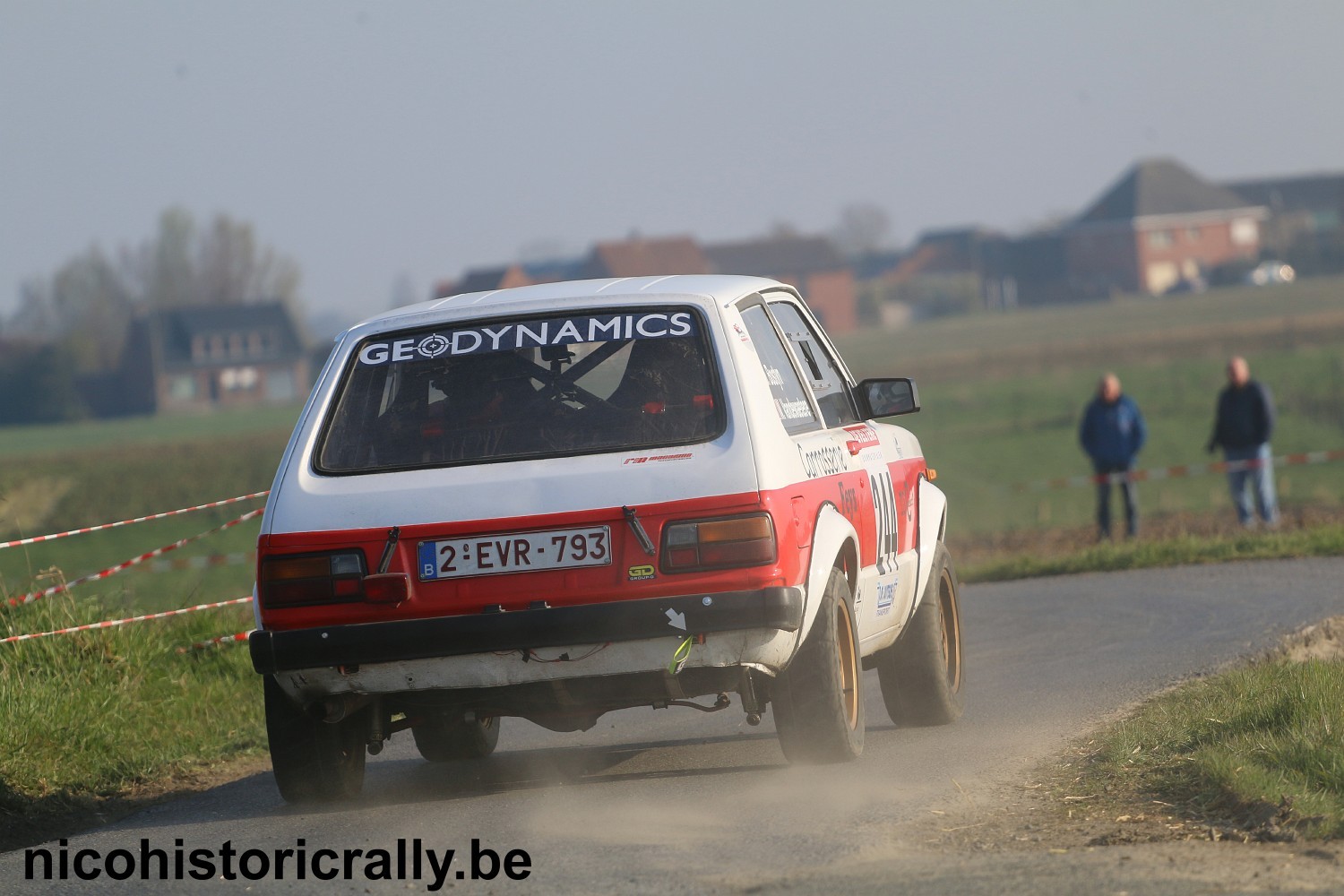 Wedstrijdverslag David Bostyn in de Short Rally van Moorslede: Tevreden over onze wedstrijd !