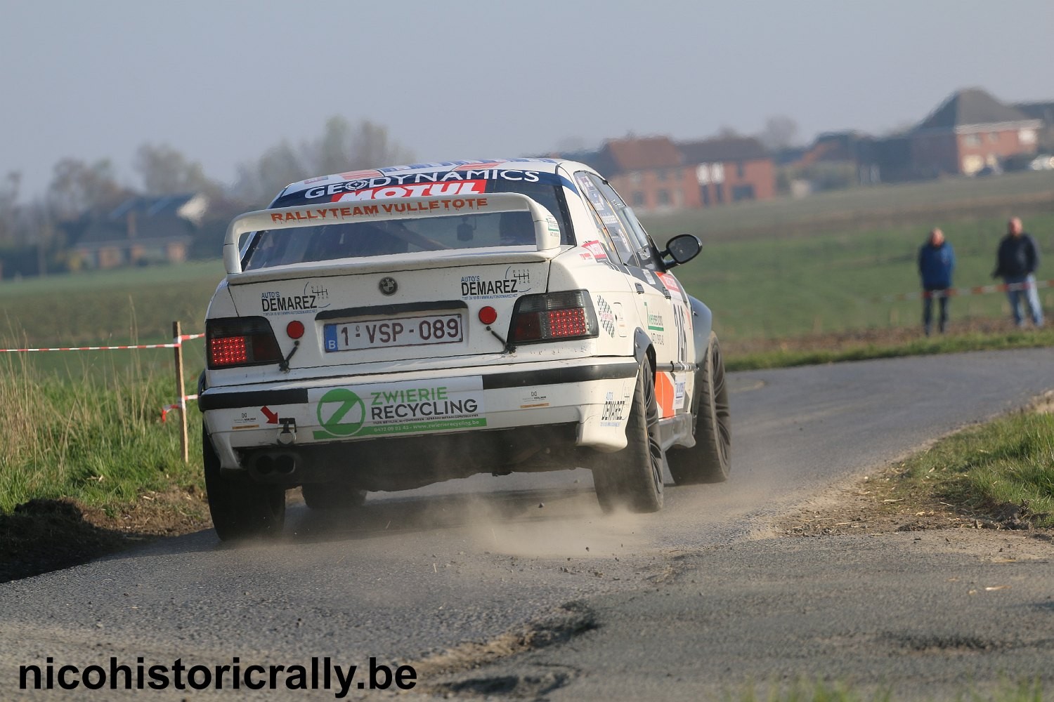 Wedstrijdverslag Serge Dumortier in de Short Rally van Moorslede: Tevreden over onze wedstrijd !