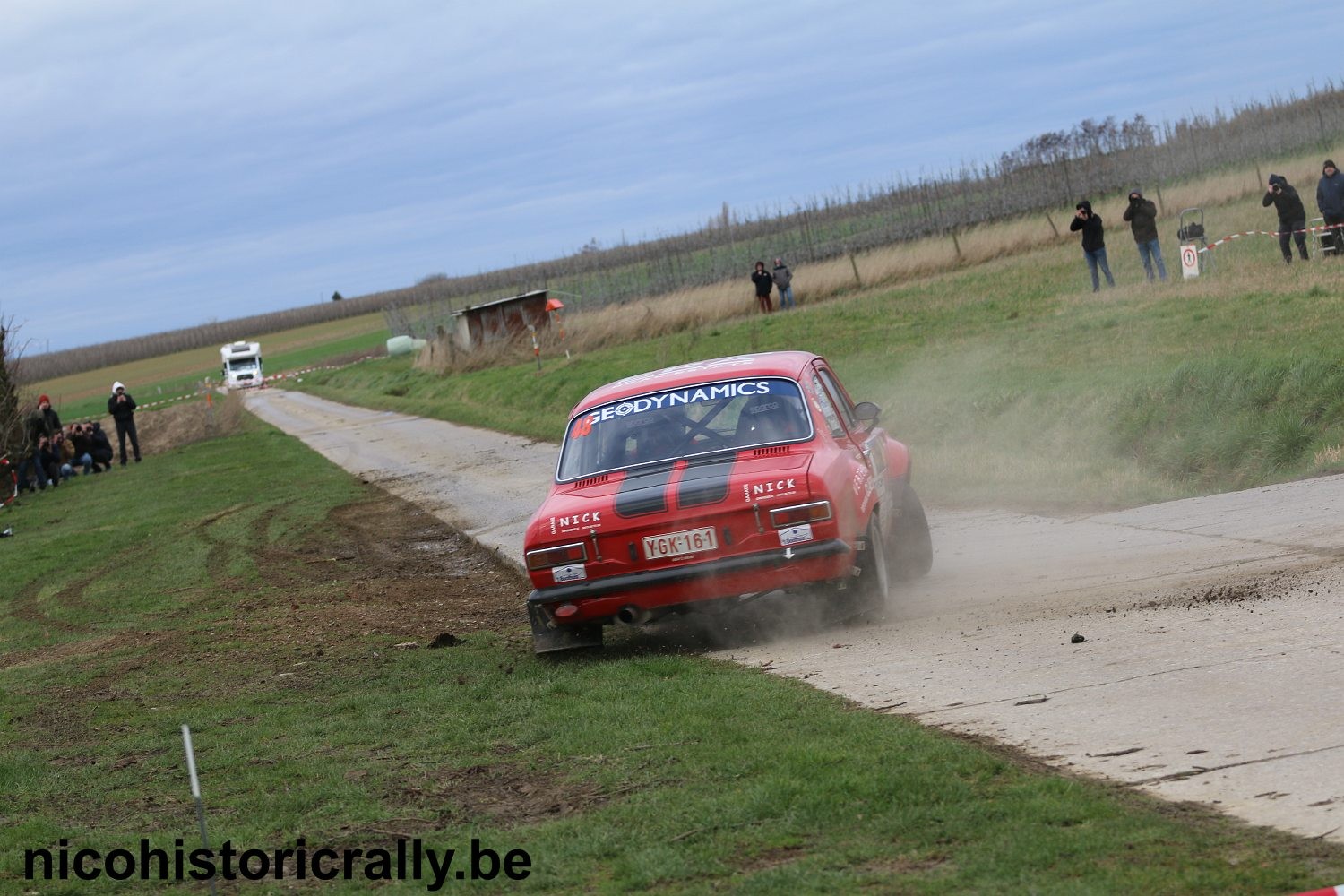 Wedstrijdverslag Koen Verhaeghe in de Rally van Haspengouw: Goeie seizoensstart voor “The Red Lady”