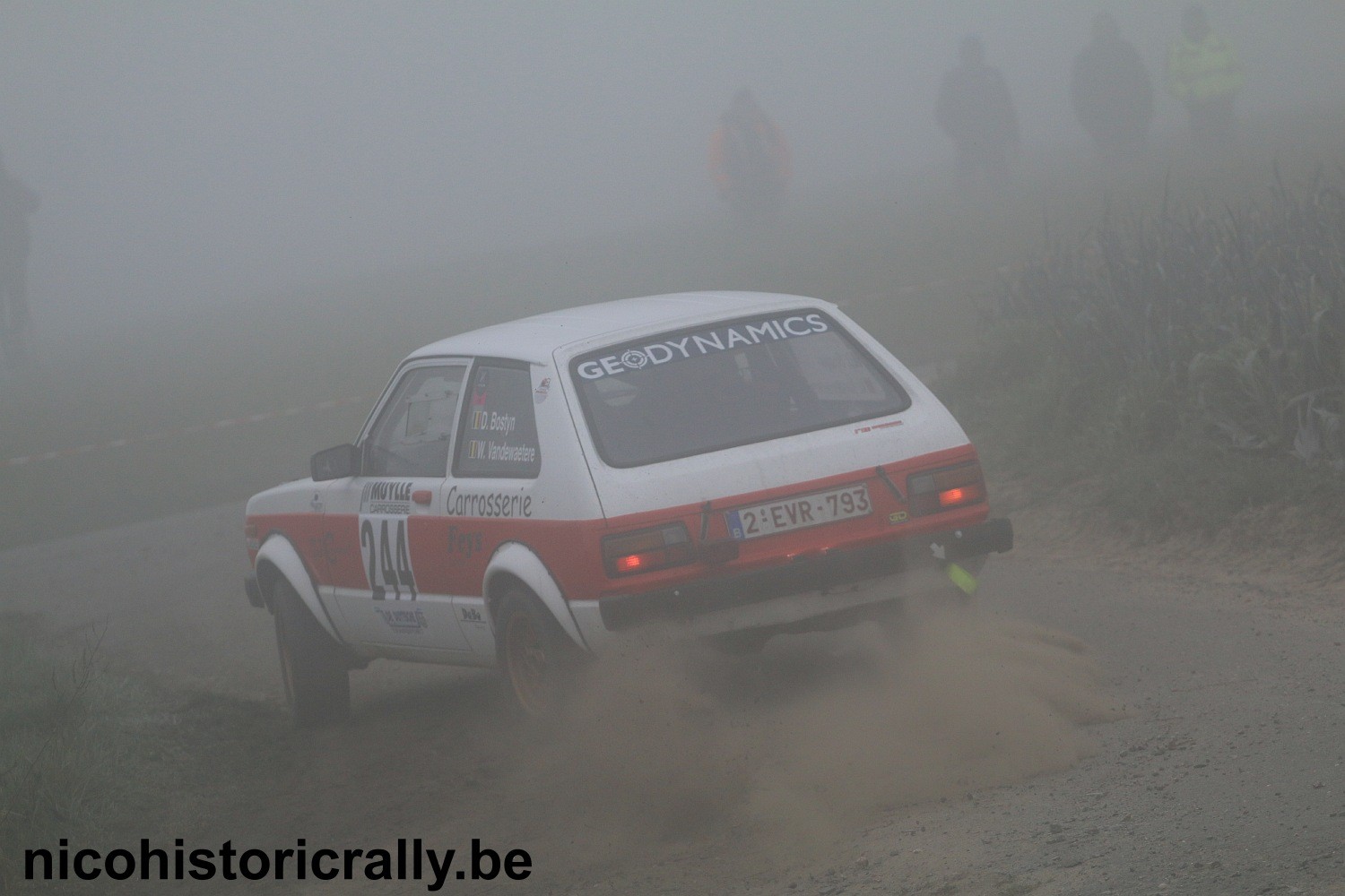 Wedstrijdverslag David Bostyn in de Short Rally van Moorslede: Tevreden over onze wedstrijd !