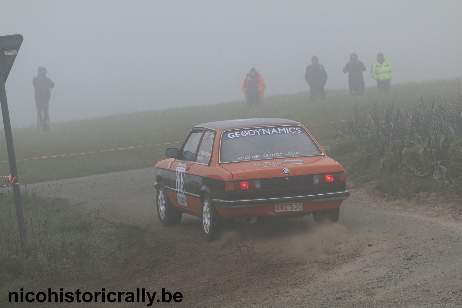 Wedstrijdverslag Jurgen Vanderhaeghe & Yves in de Short Rally van Moorslede: Trots op een top 15 !