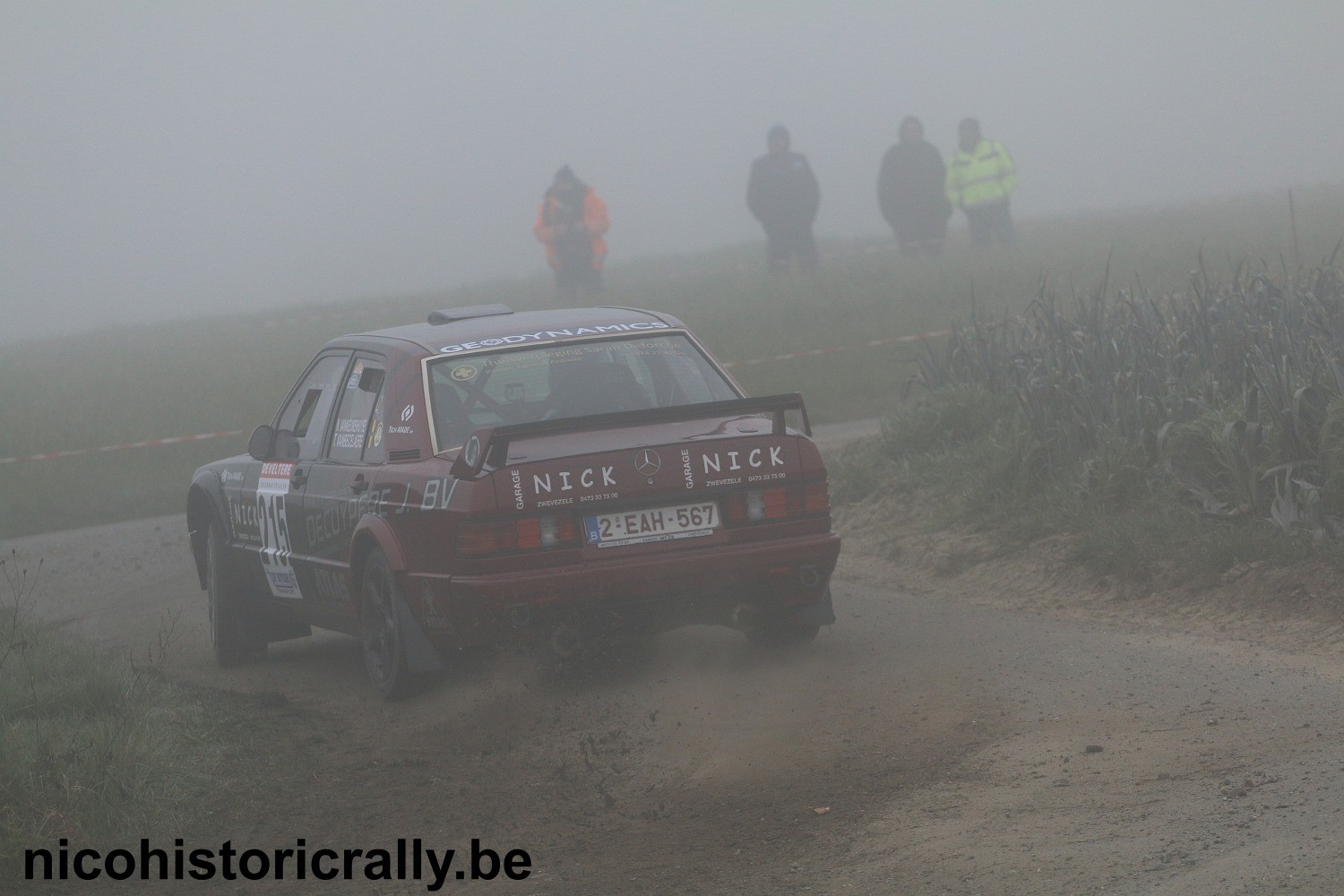 Wedstrijdverslag Nick Vannieuwenhuyse in de Short Rally van Moorslede: Tevreden over onze wedstrijd !